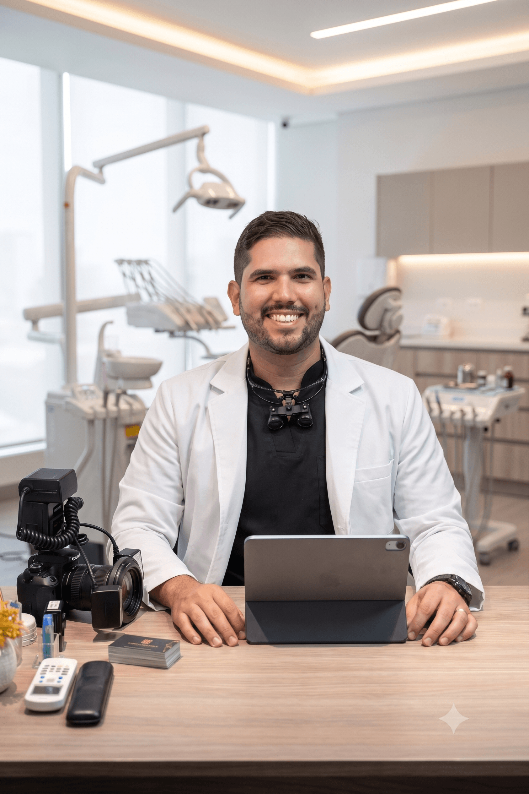 Retrato profissional do Dr. Carlos Henrique Lobo